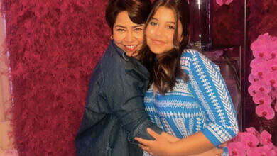 شيرين وابنتها