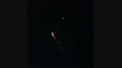 ب الصاروخ المضيء في سماء جازان
