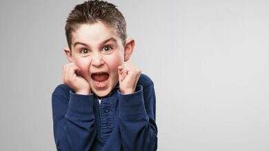 صوت الطفل العالي