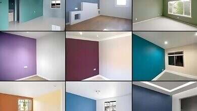 تنسيق ألوان الطلاء