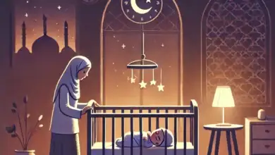 نوم الرضيع في رمضان