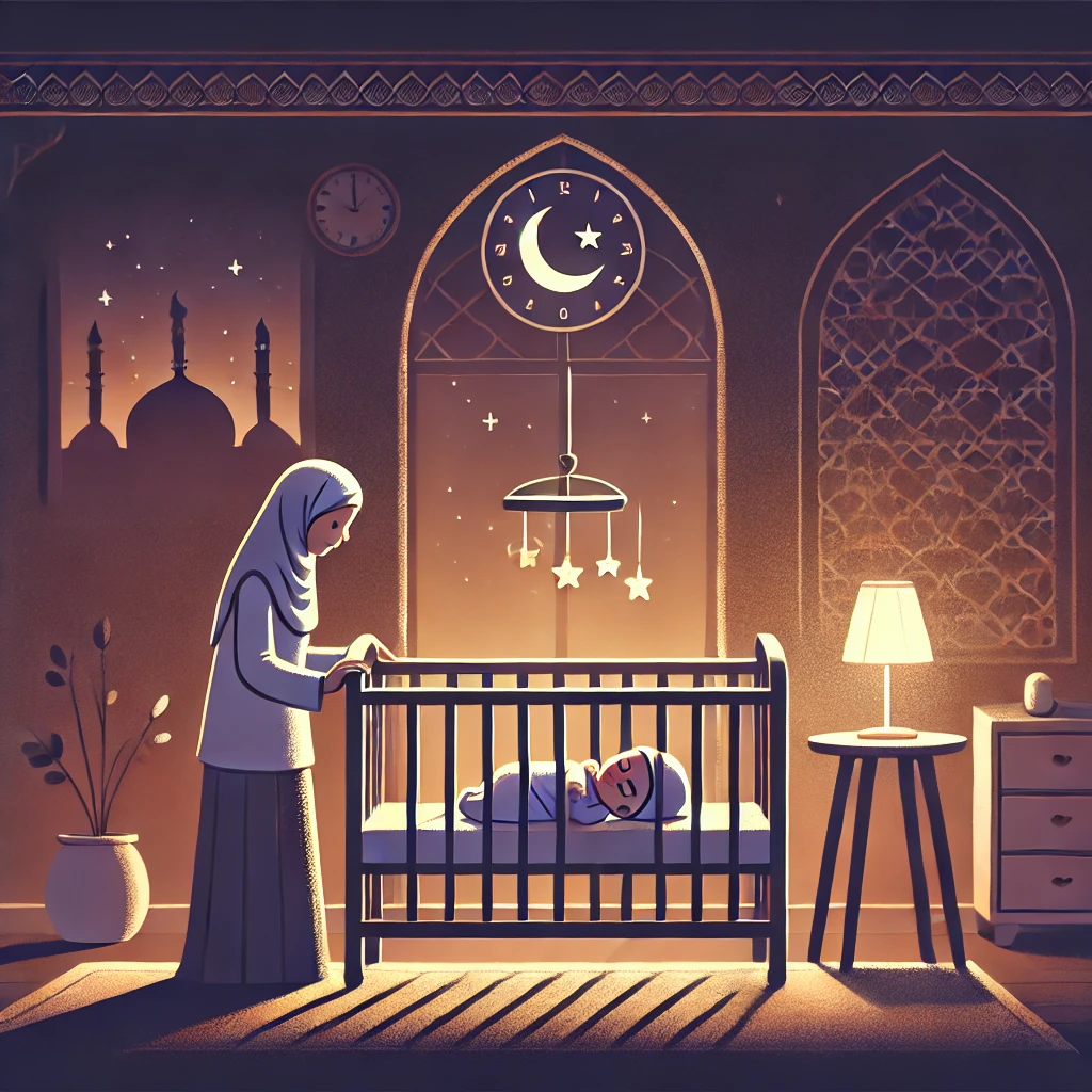 نوم الرضيع في رمضان