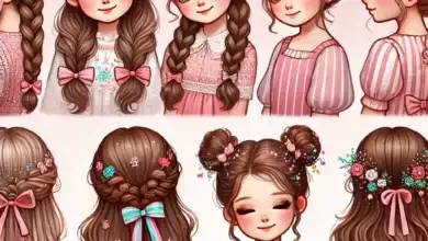 تسريحات العيد للبنات
