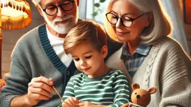 العلاقة بين الأجداد والأحفاد