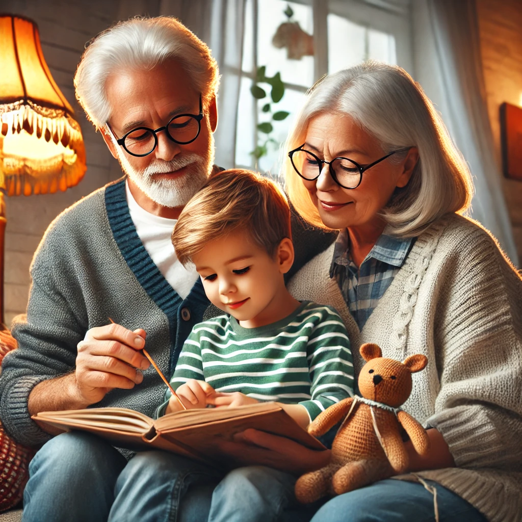العلاقة بين الأجداد والأحفاد