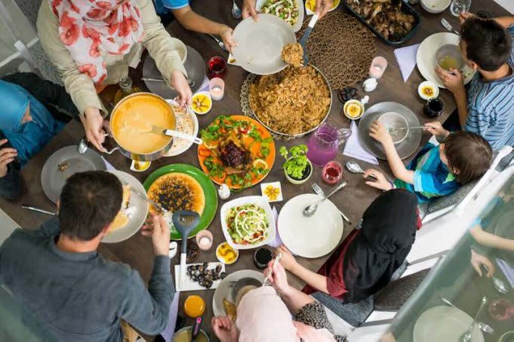 التجمعات الأسرية في رمضان