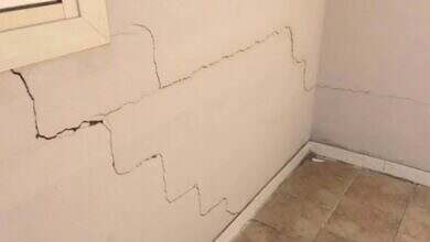 شروخ الجدران