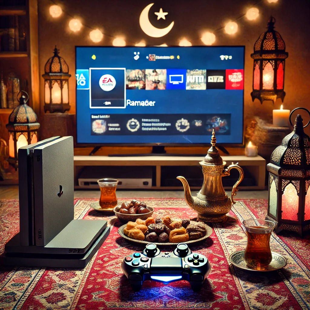 ألعاب بلايستيشن في رمضان