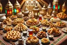 مائدة الافطار جنوب السعودية