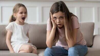 نوبات غضب الاطفال