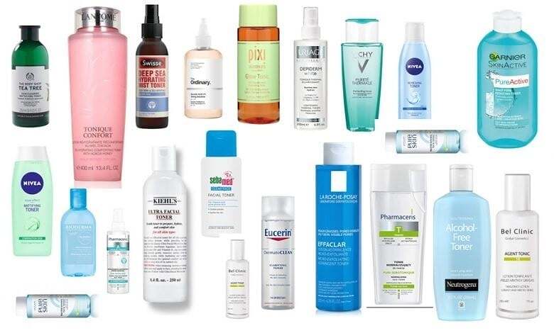 انواع تونر البشرة