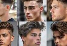 قصات شعر رجالي 2025