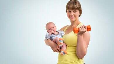 الرياضة بعد الولادة