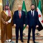 علاء مبارك يعلق على صورة تاريخية تجمع محمد بن سلمان والشرع مع ترامب
