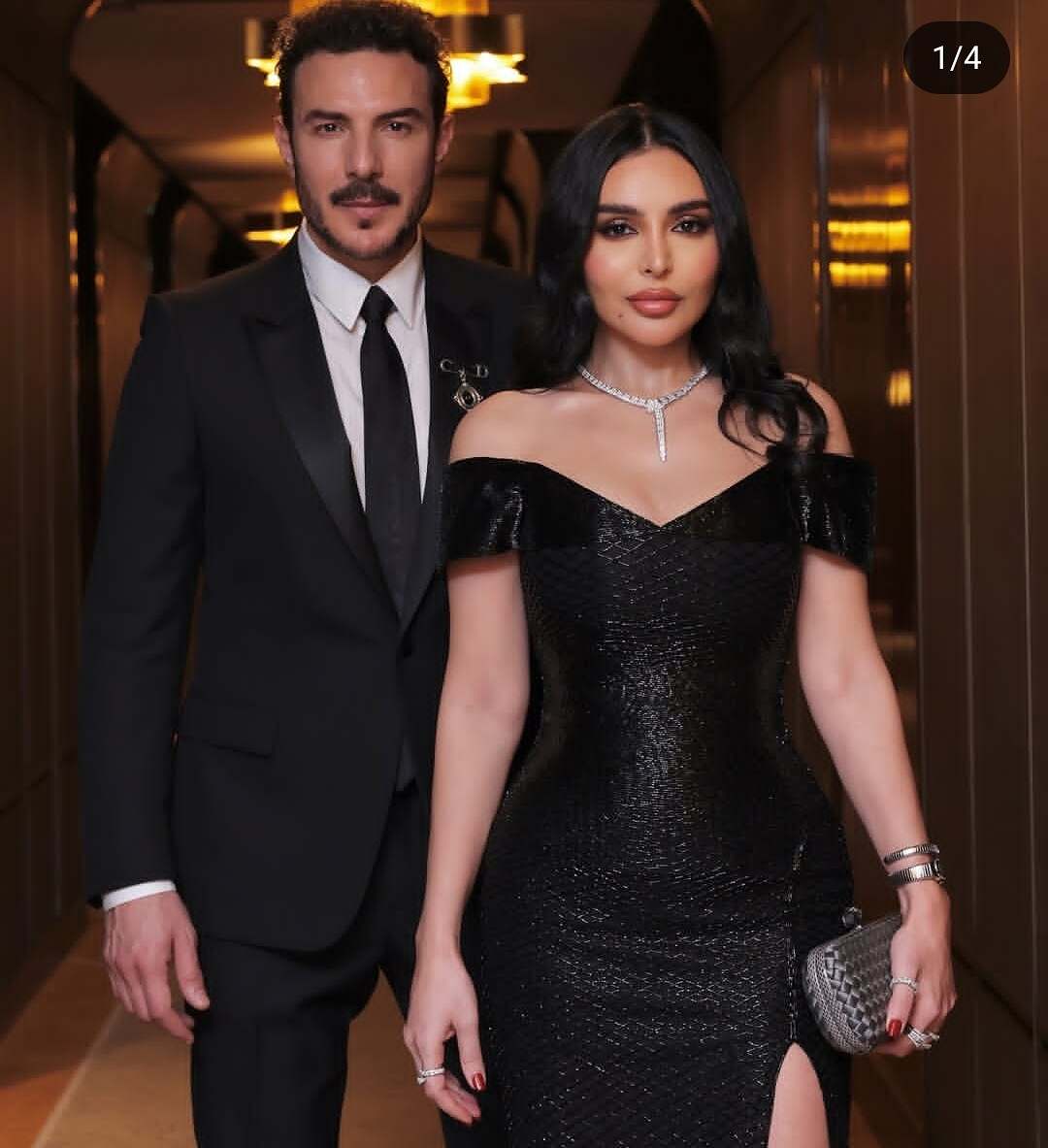 باسل خياط وزوجته