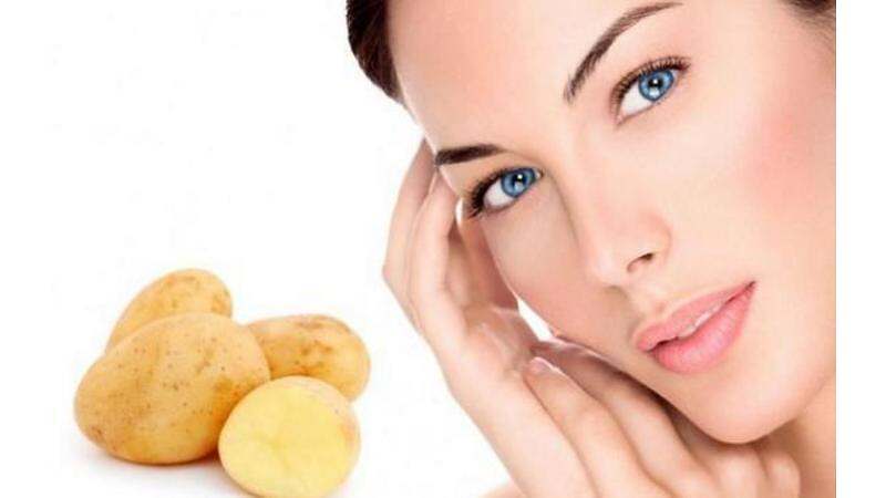 عصير البطاطس للبشرة