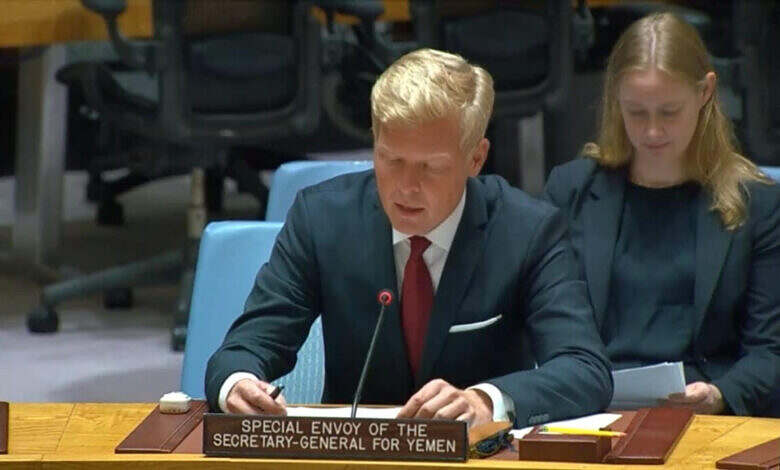 المبعوث الأممي إلى اليمن هانس