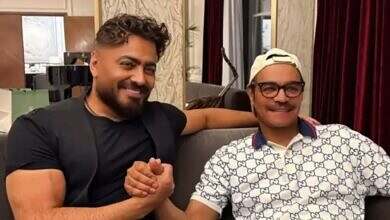 رابح صقر وتامر حسني