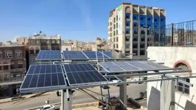 ألواح شمسية-عدن
