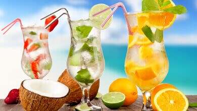 مشروبات ترطيب في الصيف