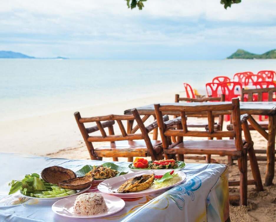 مأكولات بحرية، وجبات الصيف