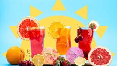 عصائر صيفية طبيعية منعشة