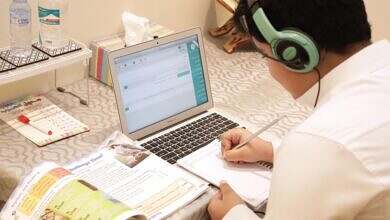 التعليم الرقمي تطبيقات الطلاب مدارس السعودية