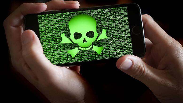 برامج ضارة في تلفونك