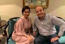 شيرين عبدالوهاب وعمر أديب