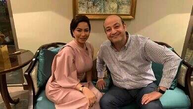 شيرين عبدالوهاب وعمر أديب