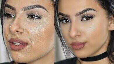 منع تكتل المكياج