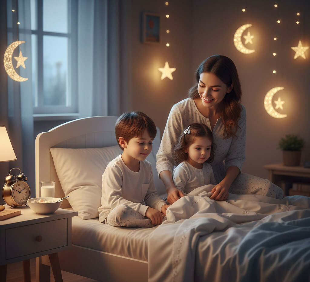 نوم الأطفال برمضان