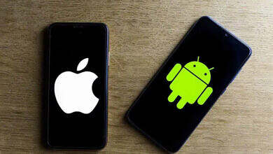 صورة تعبيرية انردويد آيفون