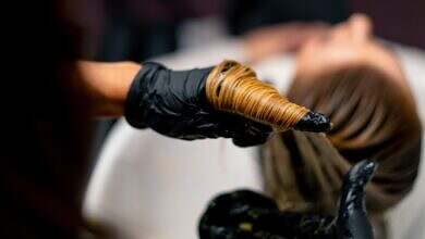 إخفاء الشعر الأبيض