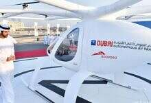 تاكسي دبي الطائر