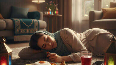 ​الخمول بعد الإفطار