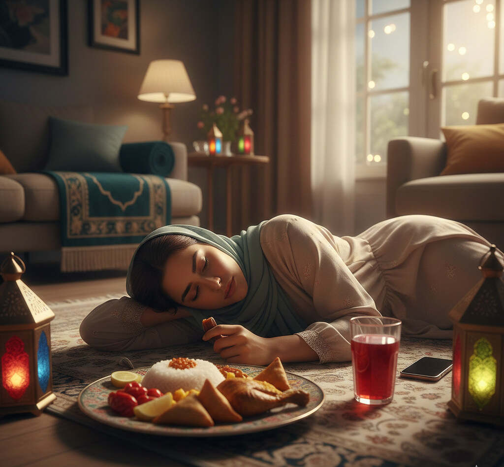 الخمول بعد الإفطار