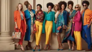 لون البشرة والأزياء