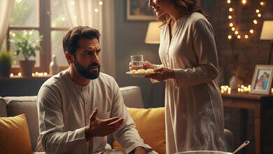 نكد الزوج في رمضان