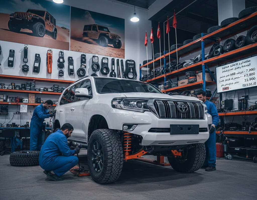 تجهيز سيارات دفع رباعي