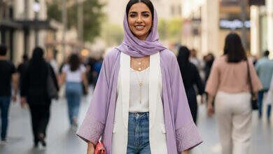 موضة الخليج, تنسيق ملابس محتشمة