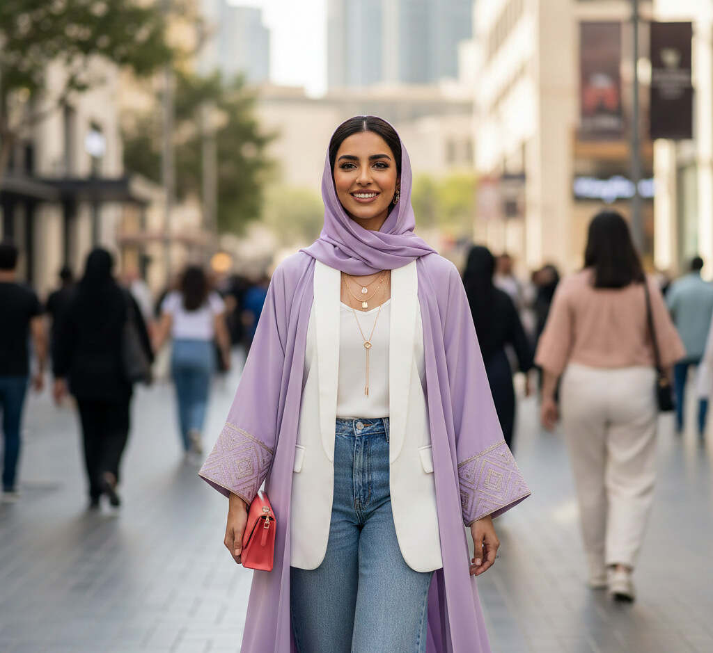 موضة الخليج, تنسيق ملابس محتشمة