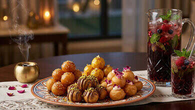 أطباق رمضانية مبتكرة، وصفات سحور، حلويات خليجية، طبخ عصري، مشروبات منعشة