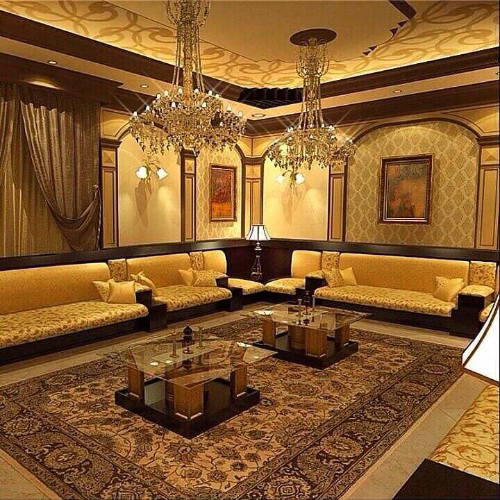ديكورات مجالس خليجية،